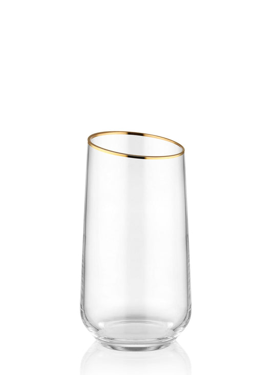 Glassæt (6 stk.) - Guld