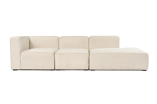 More (M8-M1-M3) - Cream - Corner Sofa-Bed