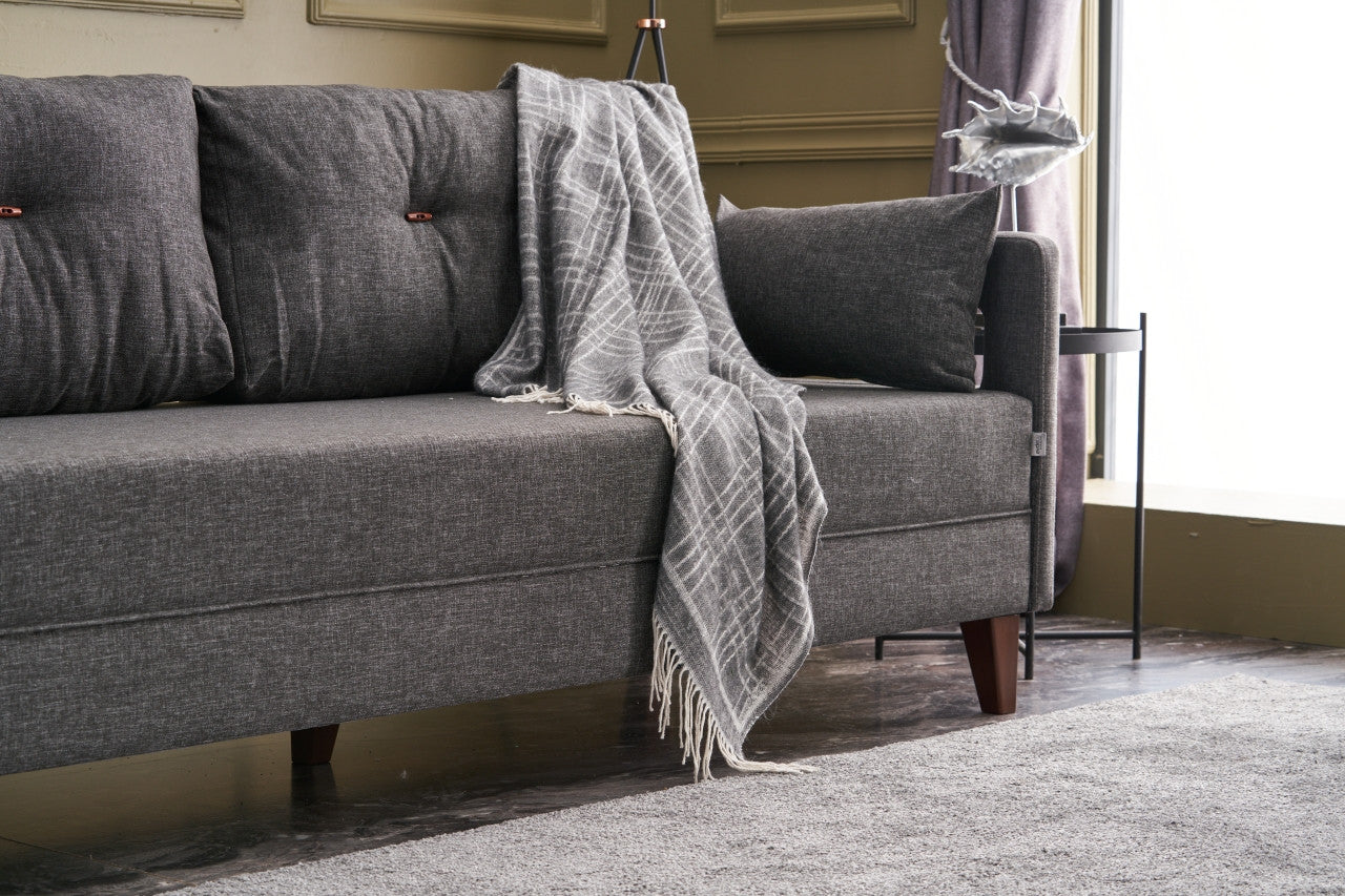 TAKK Comfort Sofa - 3 personer - Antracit grå - NordlyHome.dk