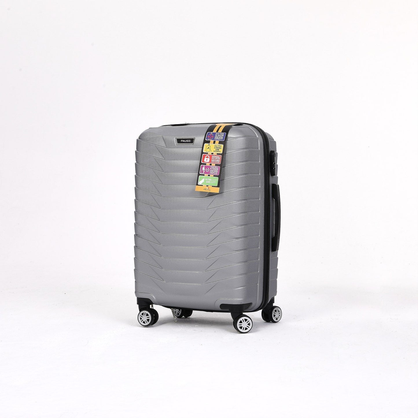 Valencia kuffert - Mellemstørrelse - Grå
