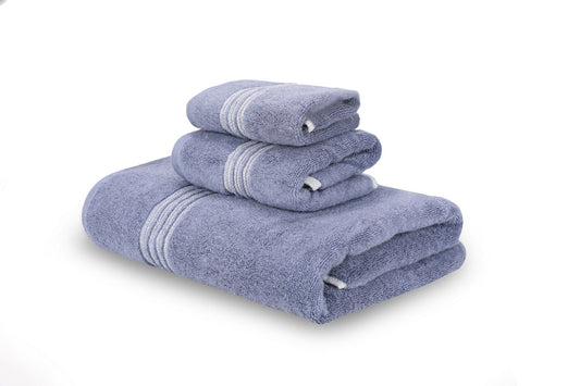 Håndklæde -  Antik, Blå