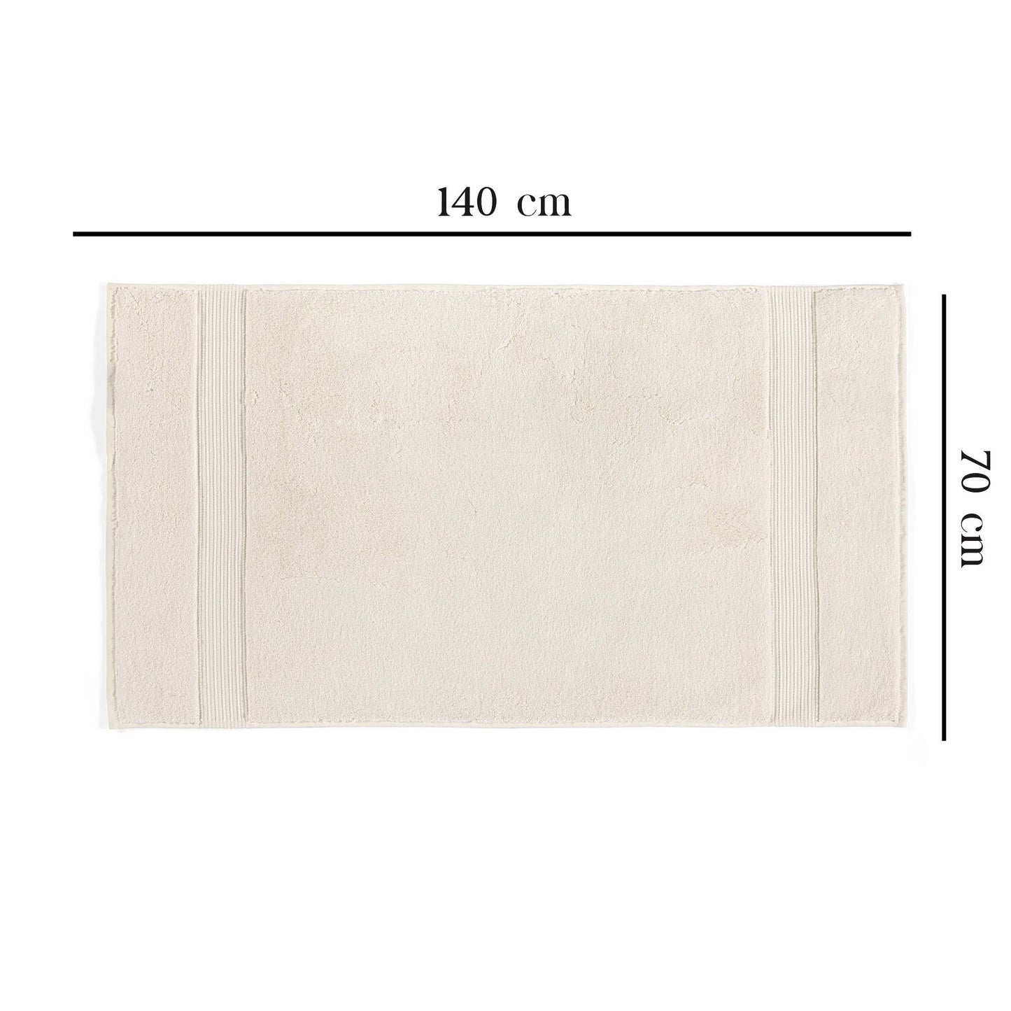 Håndklæde -  Chicago Bath (70 x 140), Cream