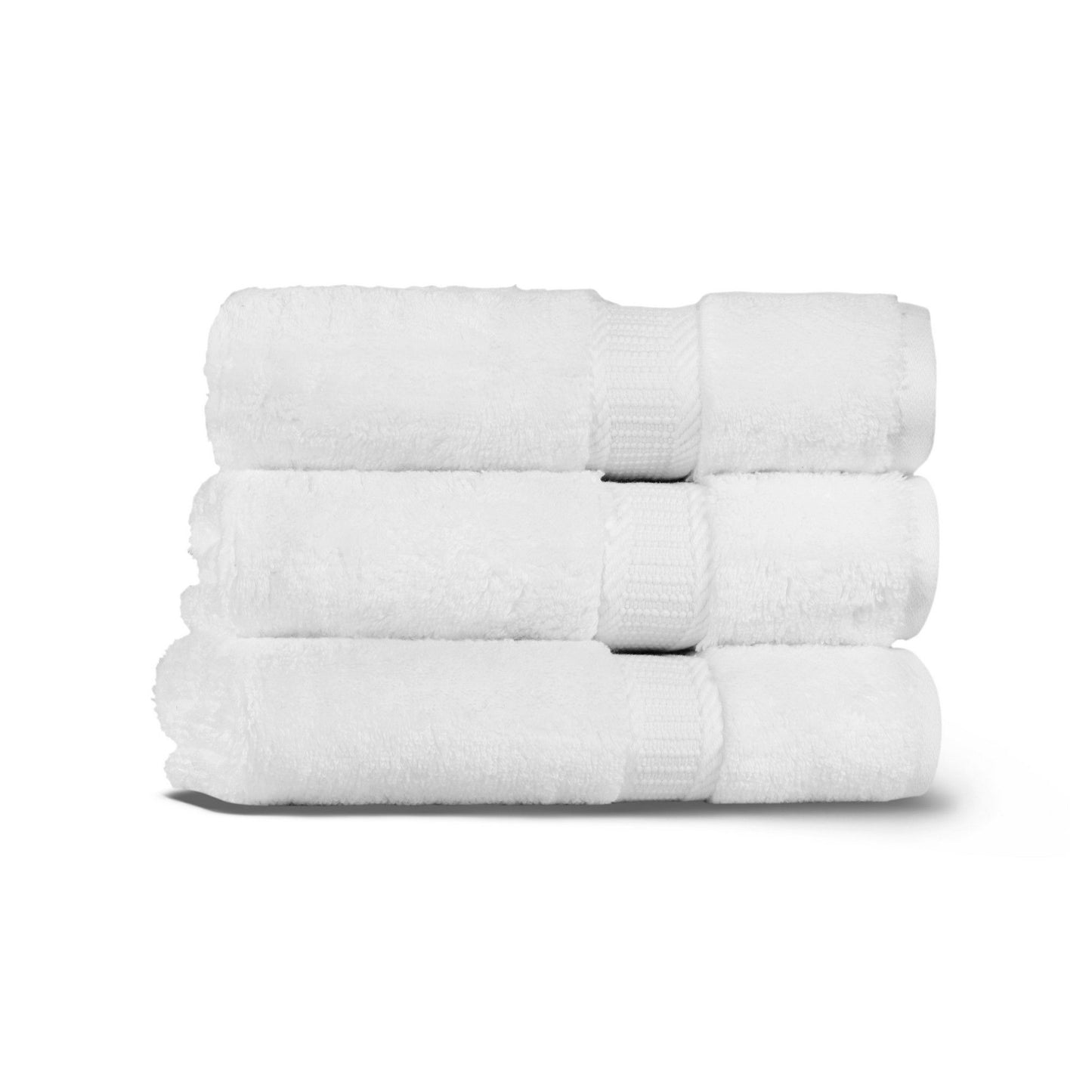 Håndklæde - Fancy - hvid