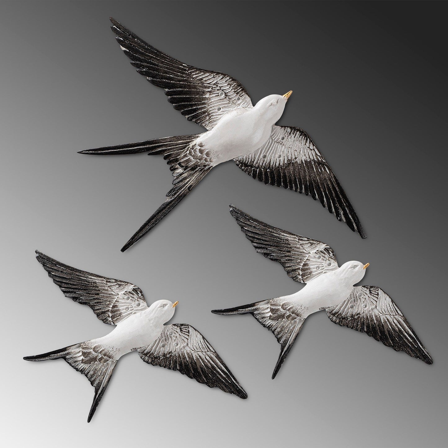 Flying Swallow - 2 - Dekorativt vægtilbehør