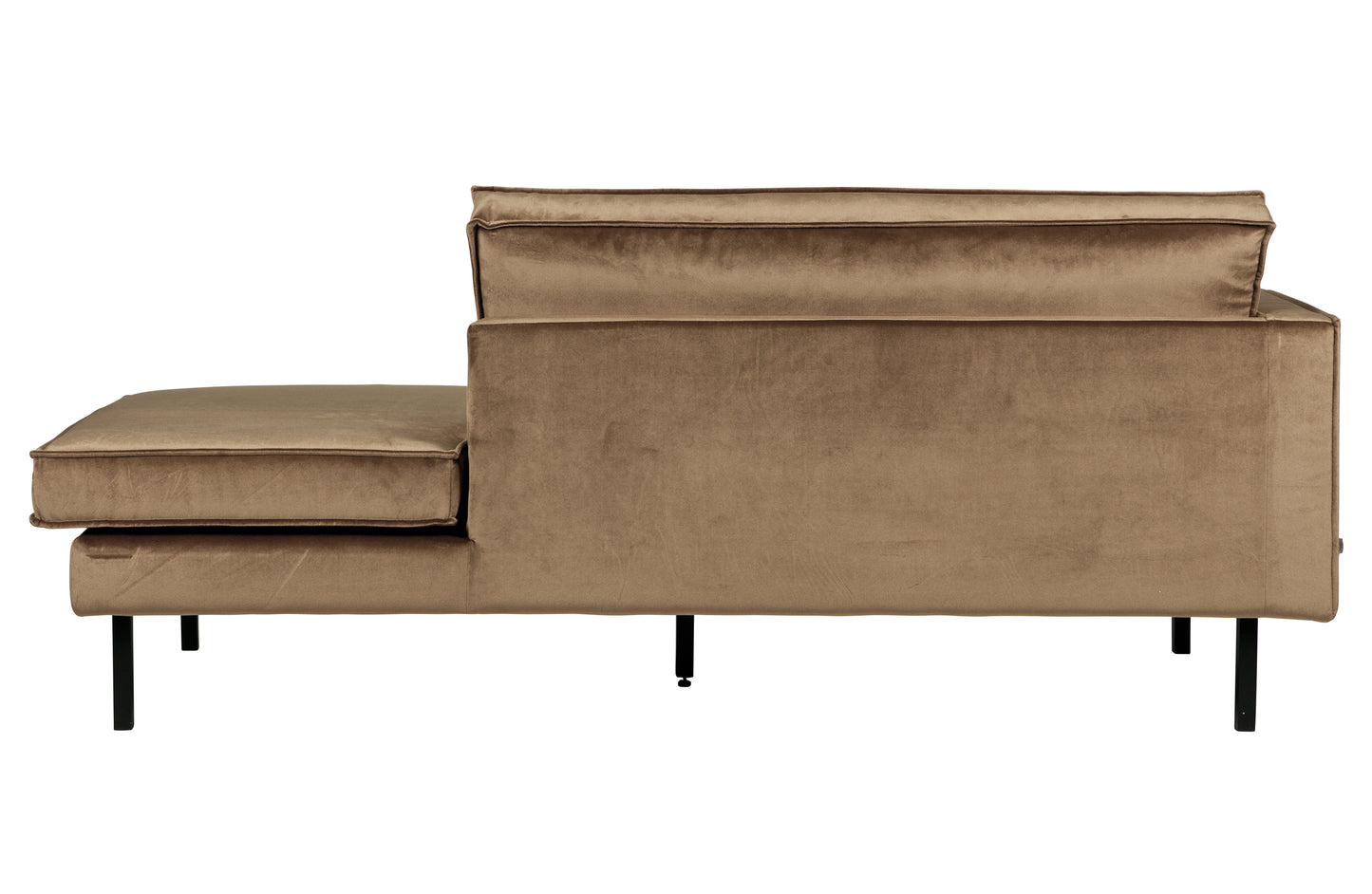 BEPUREHOME | Rodeo - Daybed, links, Velour Taupe