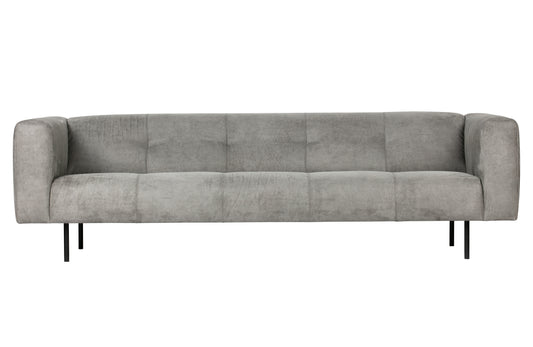 die vtwon | Skin - 4-Personen-Sofa, 250 cm Skin Light Grey