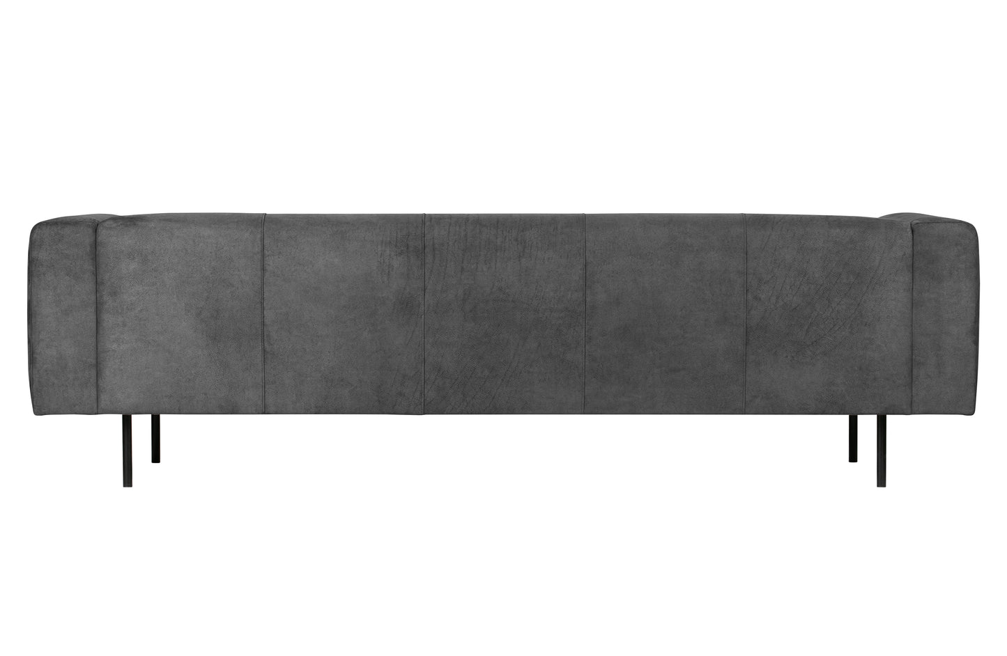 die vtwon | Skin - 4-Personen-Sofa, 250 cm Skin Dunkelgrau
