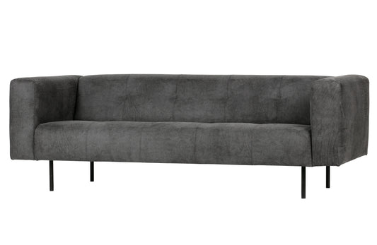 die vtwon | Skin - 2-Personen-Sofa, 213 cm Skin Dunkelgrau