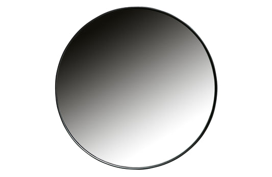 HOLZ | Doutzen Round - Spiegel, Metall Schwarz Ø50cm