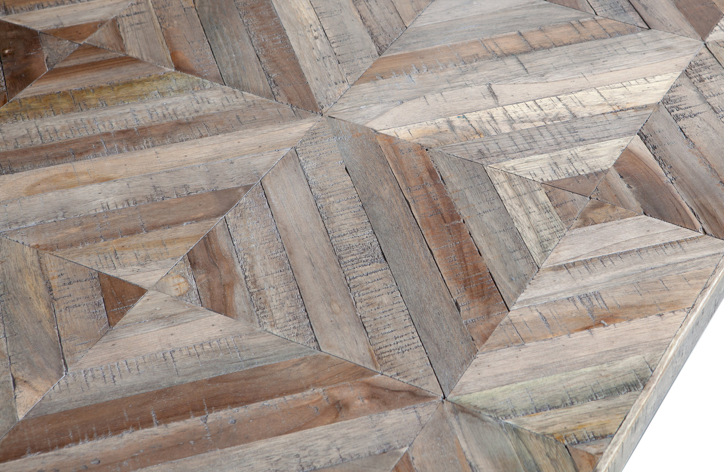 BEPUREHOME | Rhombic - Couchtisch, Holz/Metall 120x60cm
