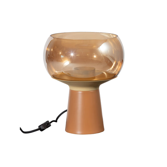 BEPUREHOME | Mushroom - Tischlampe, Sirup 28xØ24cm