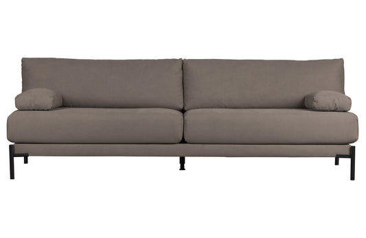 die vtwon | Sleeve - 3-Personen-Sofa, Canvas Mokka