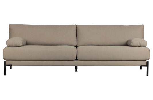 die vtwon | Sleeve - 3-Personen-Sofa, Canvas Mauve