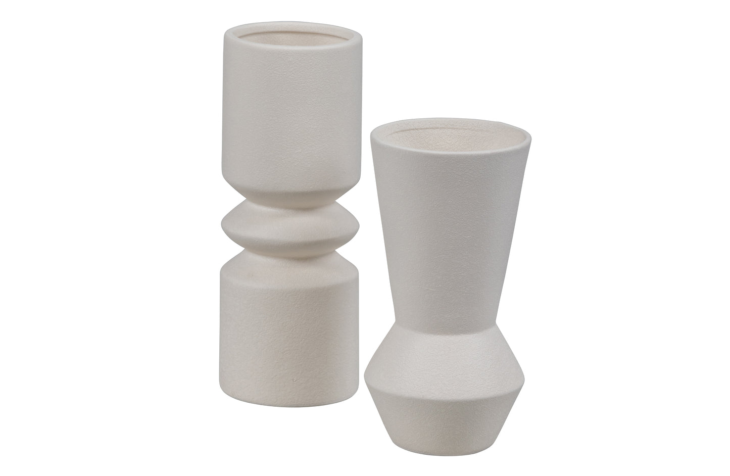 Mold - Vase, Keramik, Råhvid