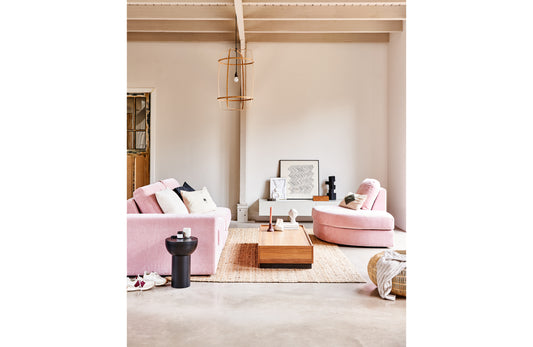 die vtwon | Family - Modulares Sofa, linke Armlehne, rosa