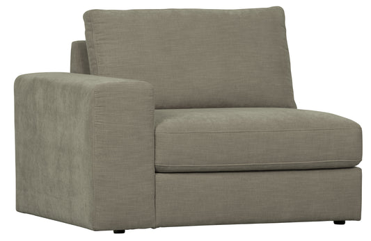 die vtwon | Family - Modulares Sofa, linke Armlehne, warmes Grau