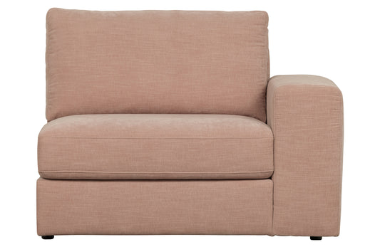 die vtwon | Family - Modulares Sofa, Armlehne rechts, Pink