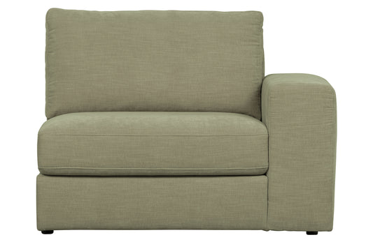 die vtwon | Family - Modulares Sofa, Armlehne rechts, Grün