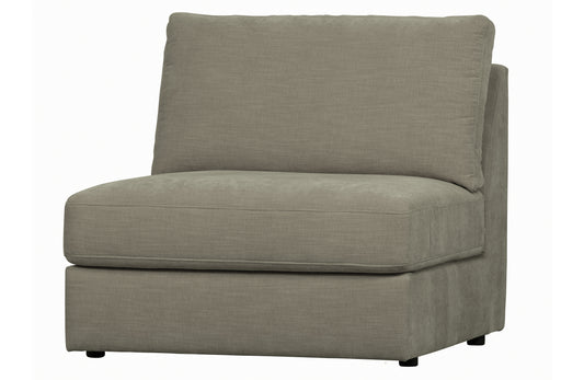die vtwon | Family - Modulares Sofa, Mittelteil, Warm Grey