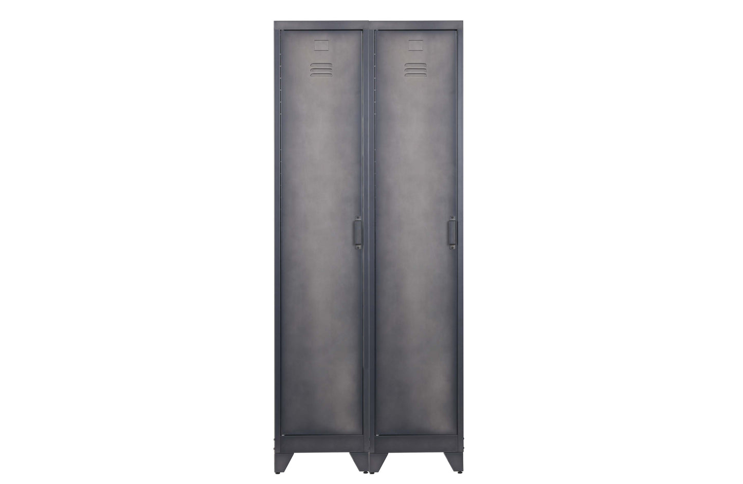 HOLZ | 2er-Set - Cas - Cabinet, Metal Black
