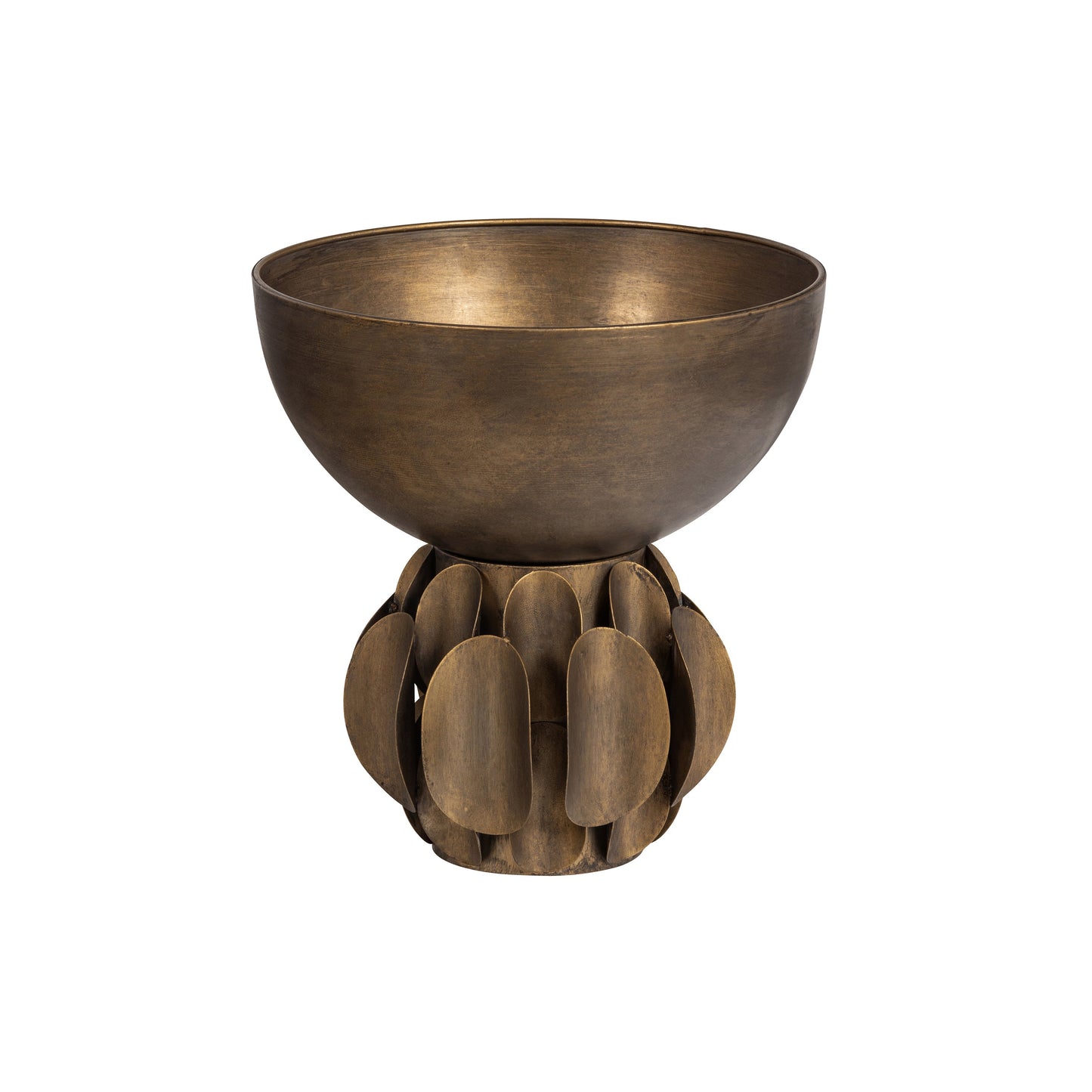 BEPUREHOME | Tub Metal - Vase, Antikmessing
