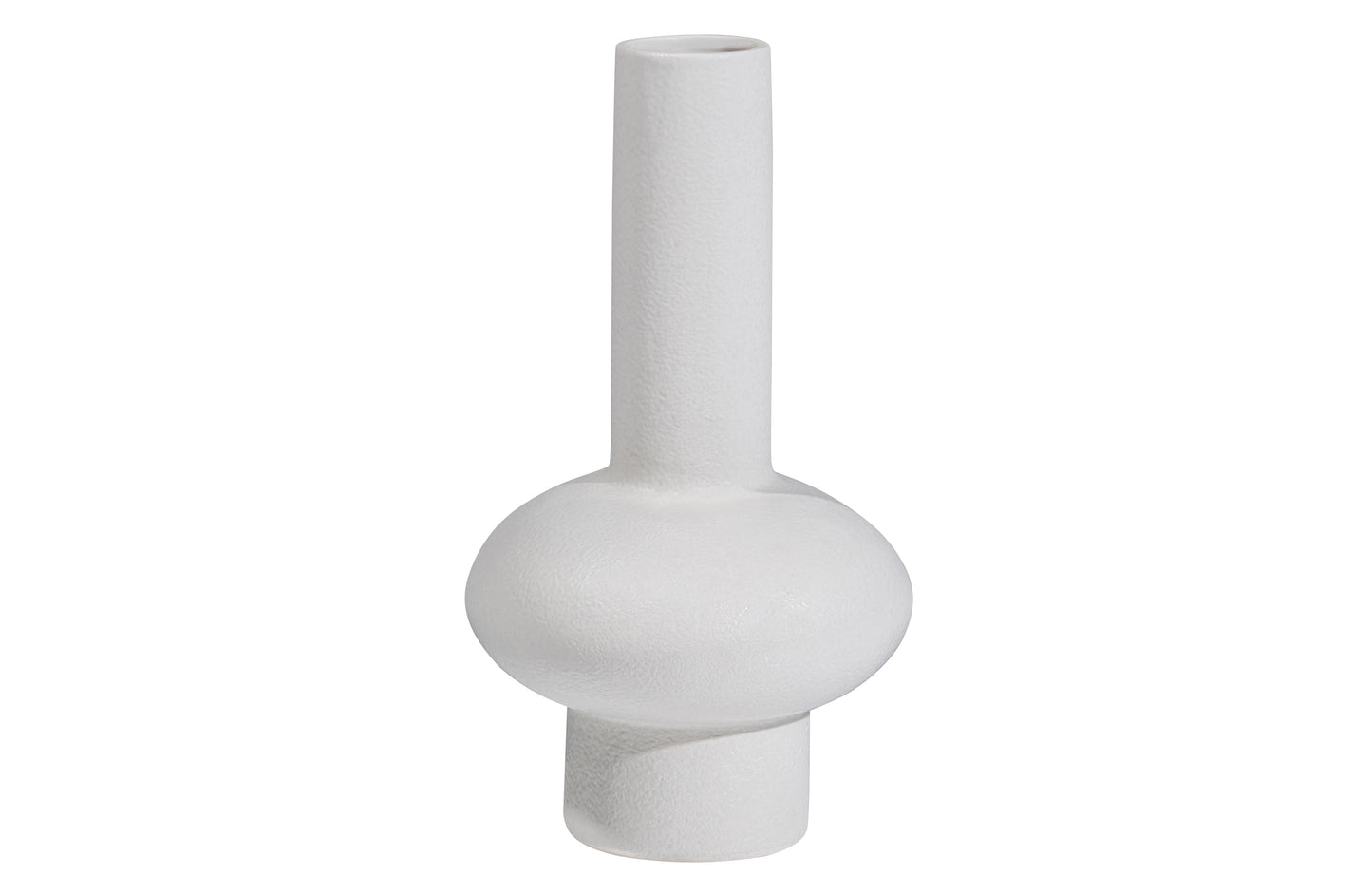 Tank - Vase, Porcelæn Hvid 31cm