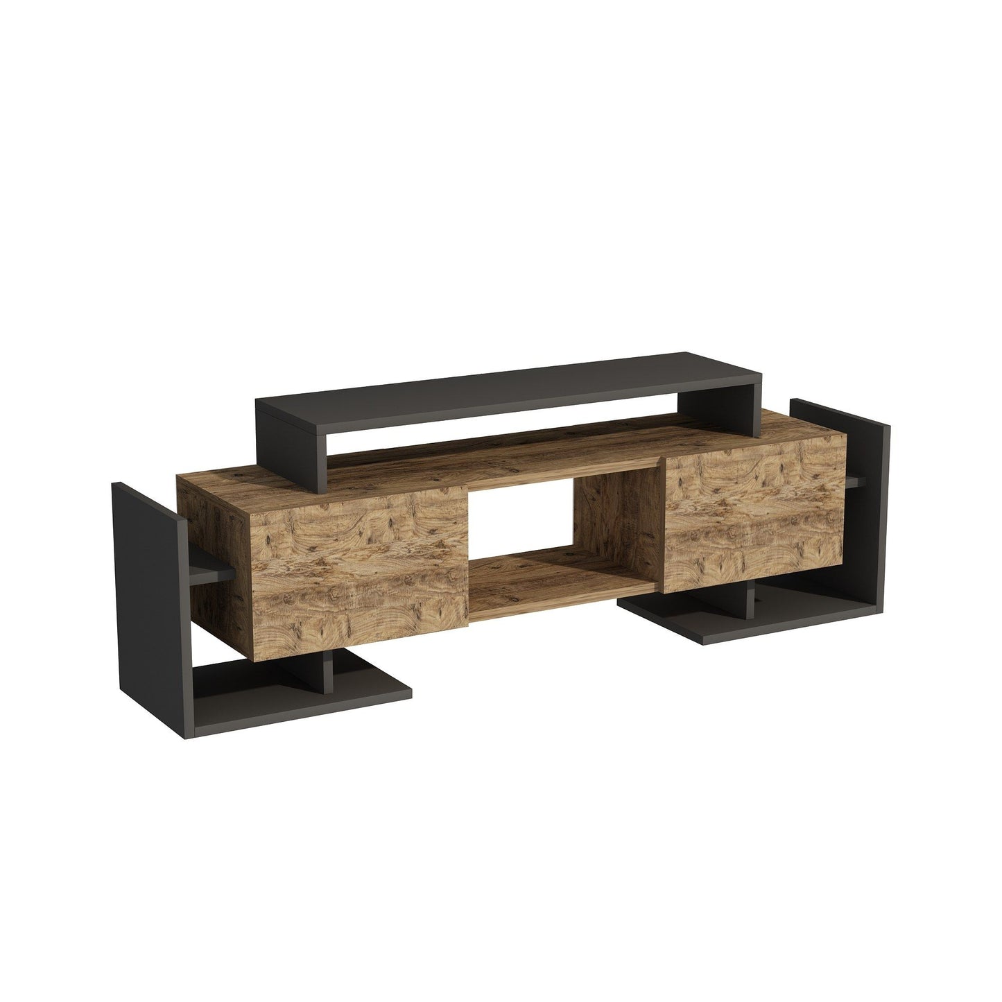 Eylil - Antracit, Atlantic Pine - TV Stand