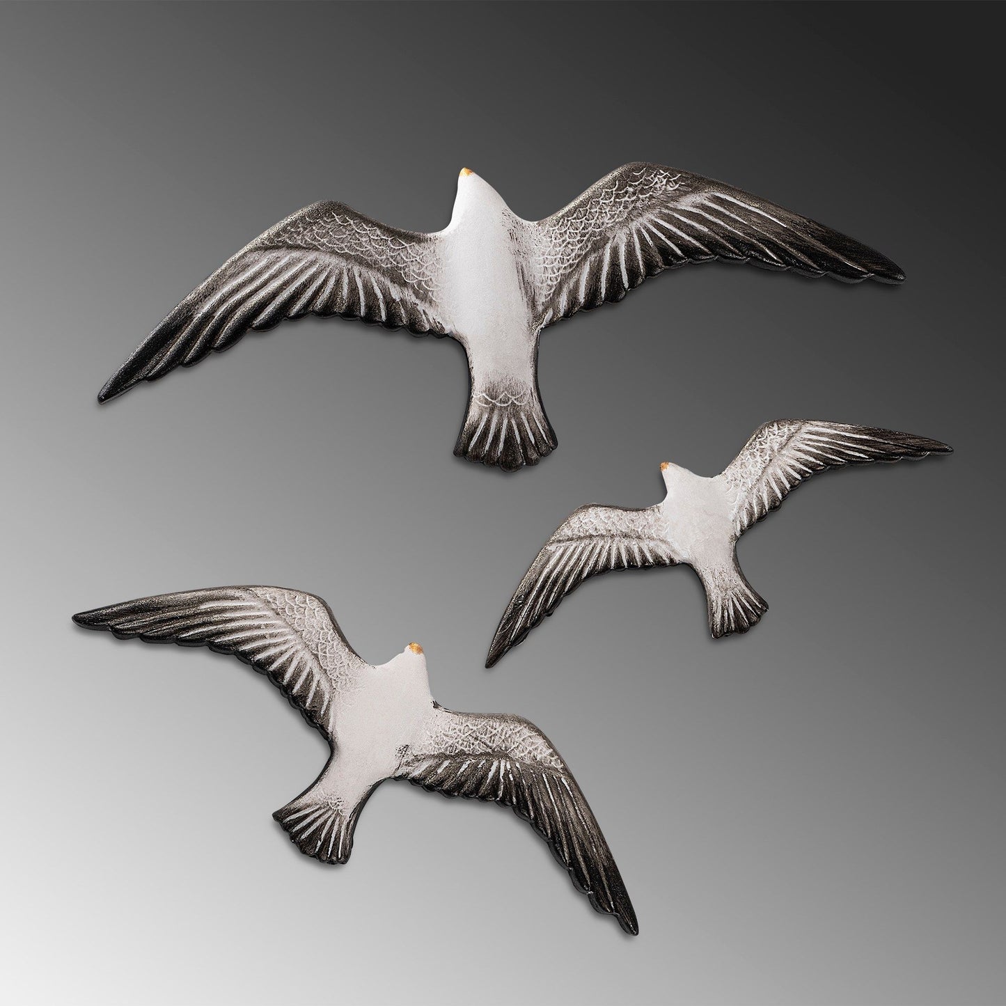 Flying Seagulls - 2 - Dekorativt vægtilbehør