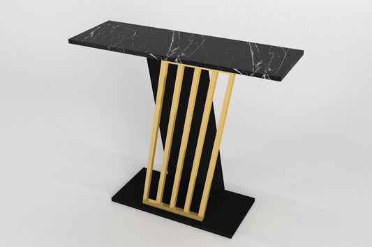Gravity - Sort, Guld - konsol bord
