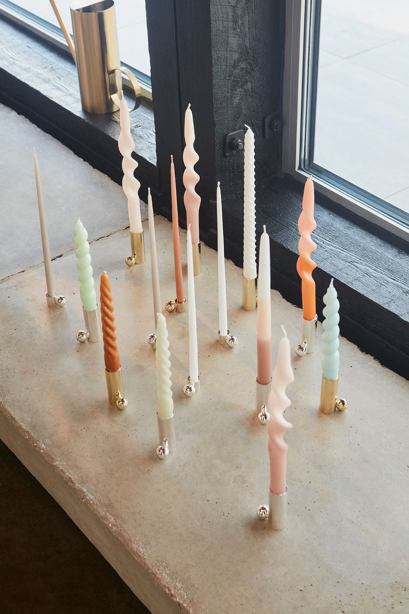 Palloa Kerzenständer - Klein - Messing