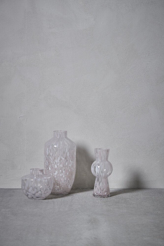 Dorelle vase H28 cm. Gammelrosa
