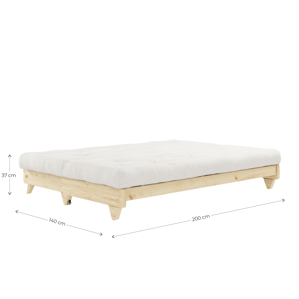 FRESH CLEAR LACQUERED W. FRESH MATTRESS OLIVE GREEN-3