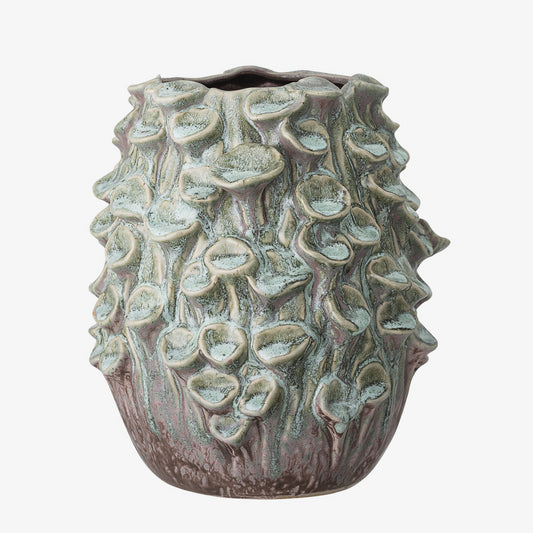 Bloomingville Vase, Grøn, Stentøj - Takkliving.dk