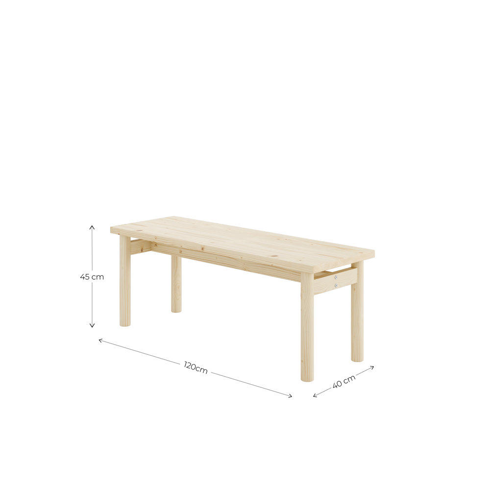PACE BENCH CLEAR LACQUERED-4