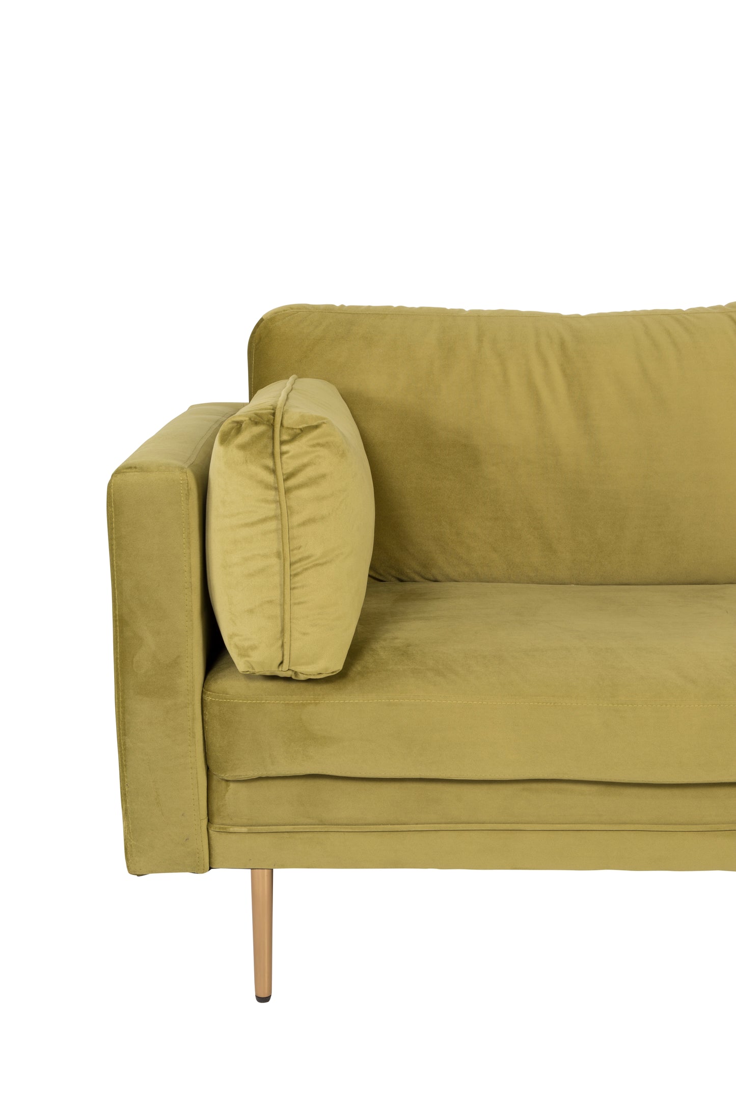 Venture-Design | Boom - 3-Personen-Sofa Velours - Frühlingsgrün