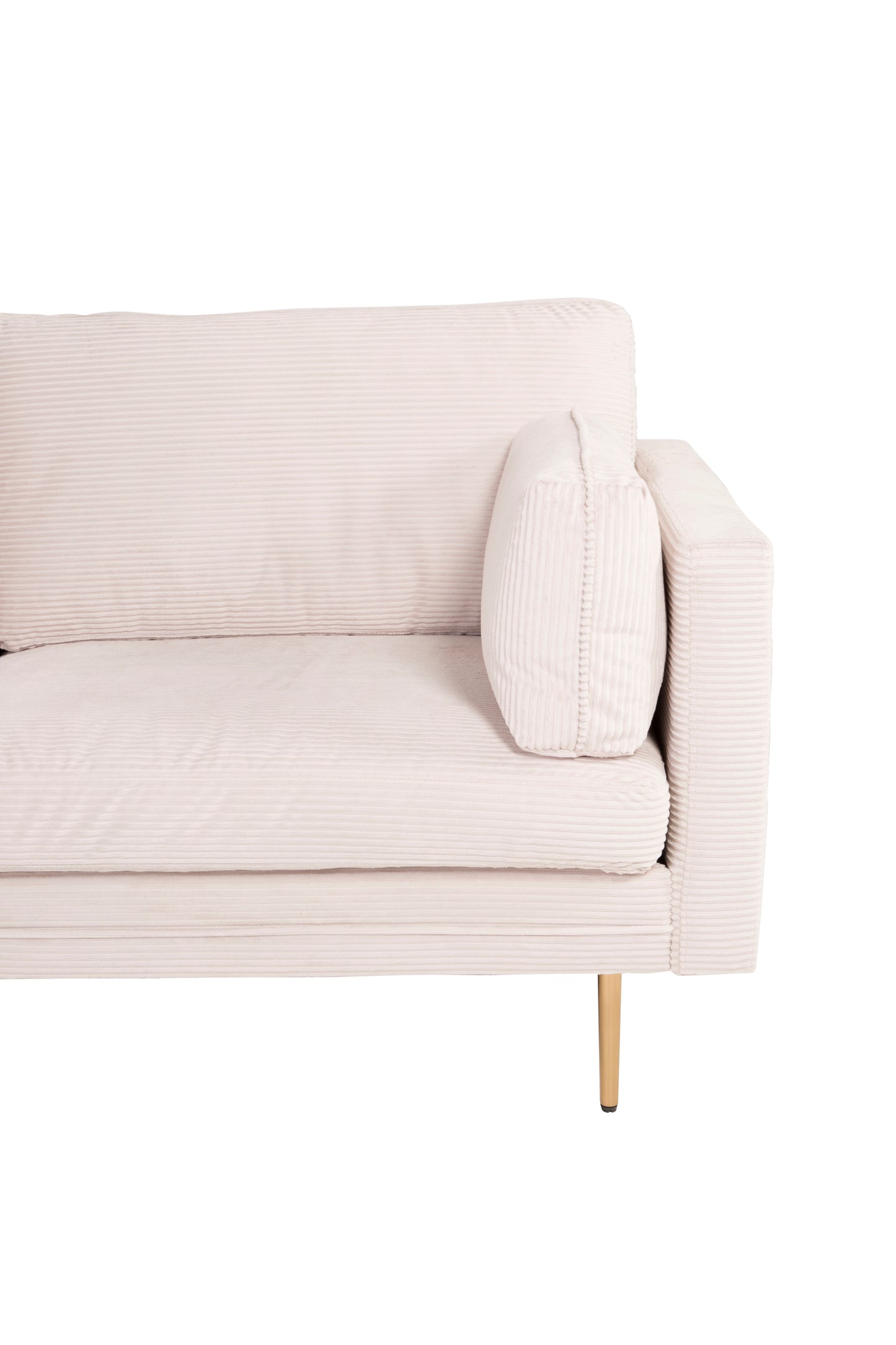 Venture-Design | Boom - 3-Personen-Sofa, Cord - Beige