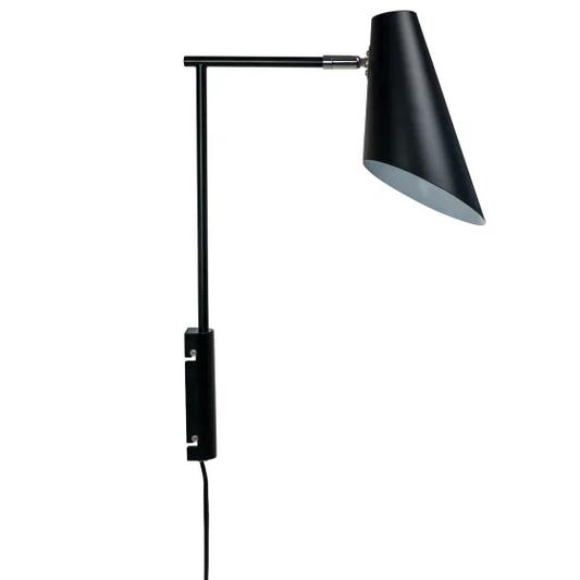 Larsen Dyberg | Cale schwarze Wandlampe mit Arm