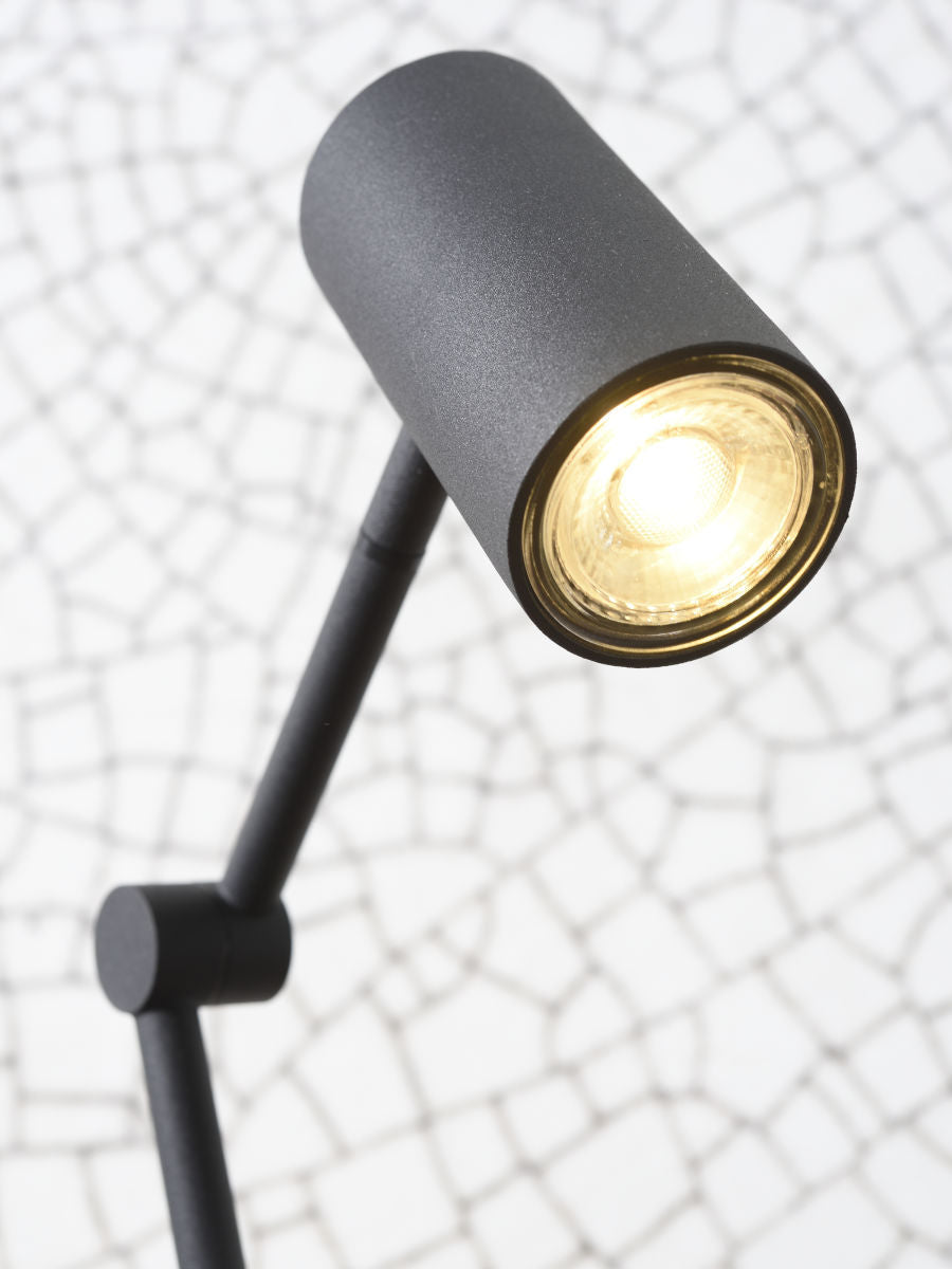 Bordlampejern Montreux LED sort (ekskl. pære 423450)