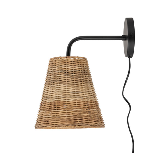 Bloomingville | Thed Wandleuchte, Natur, Rattan