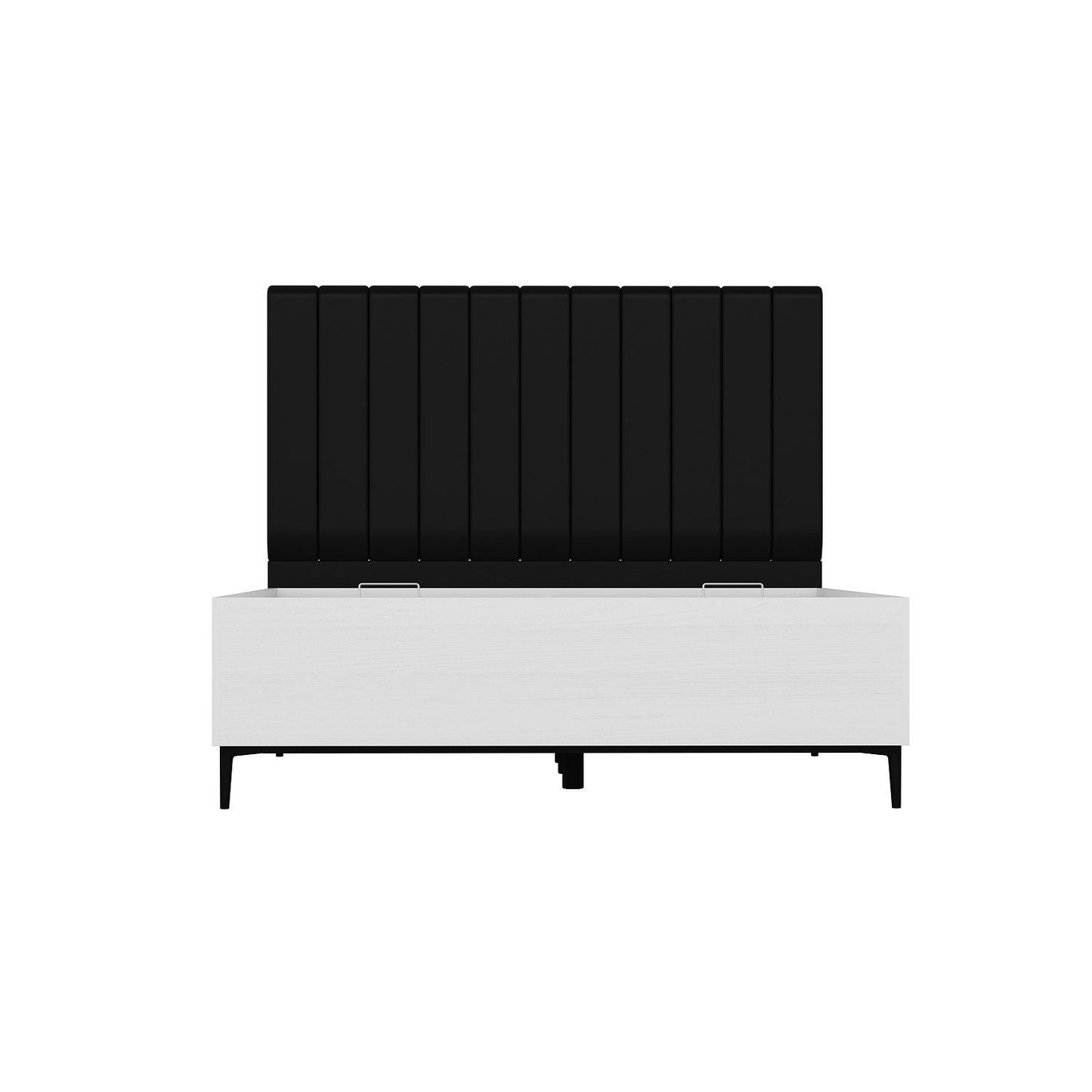 Elevate 160 x 200 - White - Double Bed Base & Headboard
