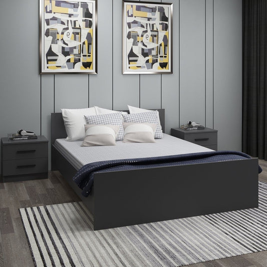 Kale Bedstead 160 x 200 - Anthracite - Double Bedstead