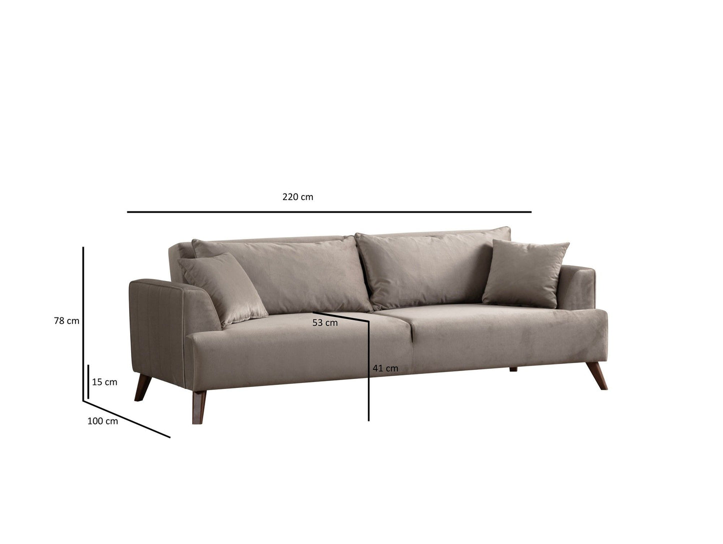 3-sæders sofa