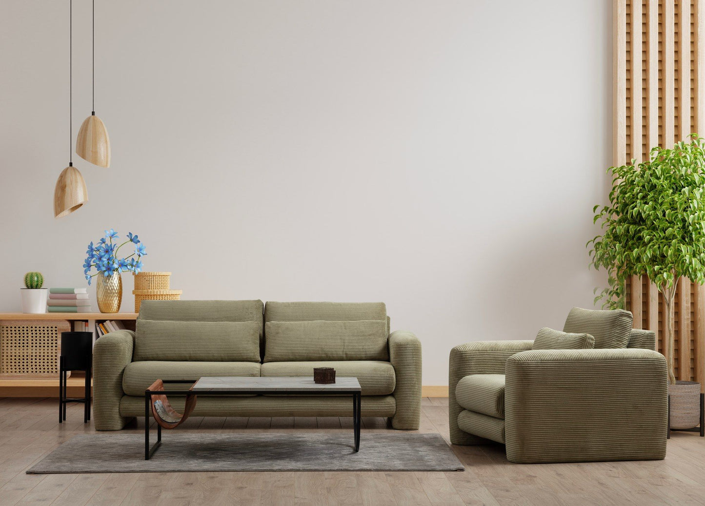 Lily Green - 2 - 2-sæders sofa