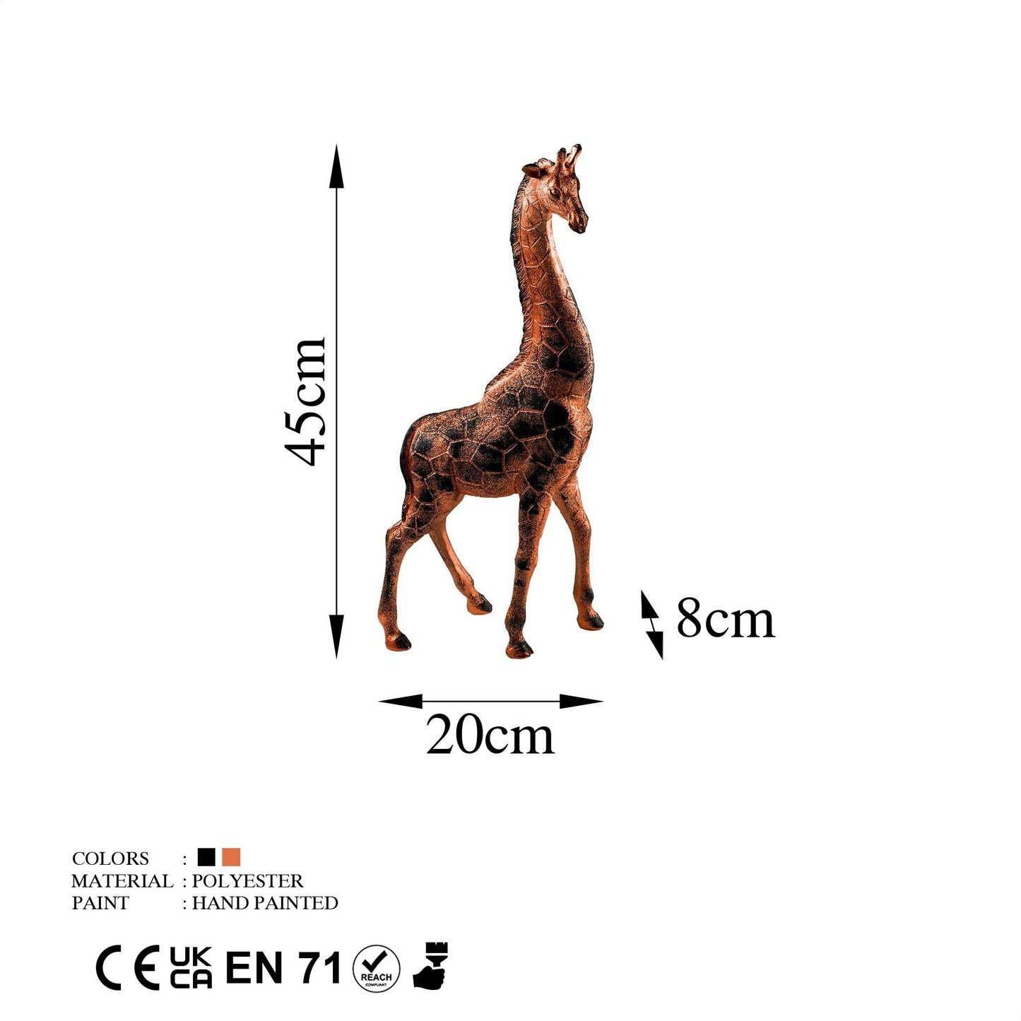 Giraffe 2 - Dekorativt objekt