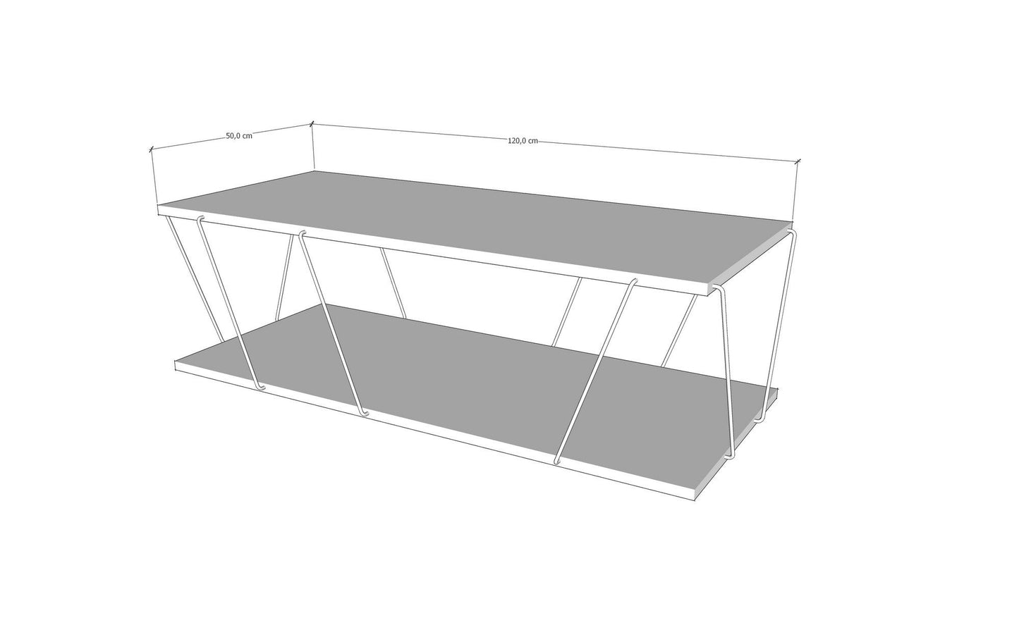 Epsilon - Hvid - Stuemøbelsæt