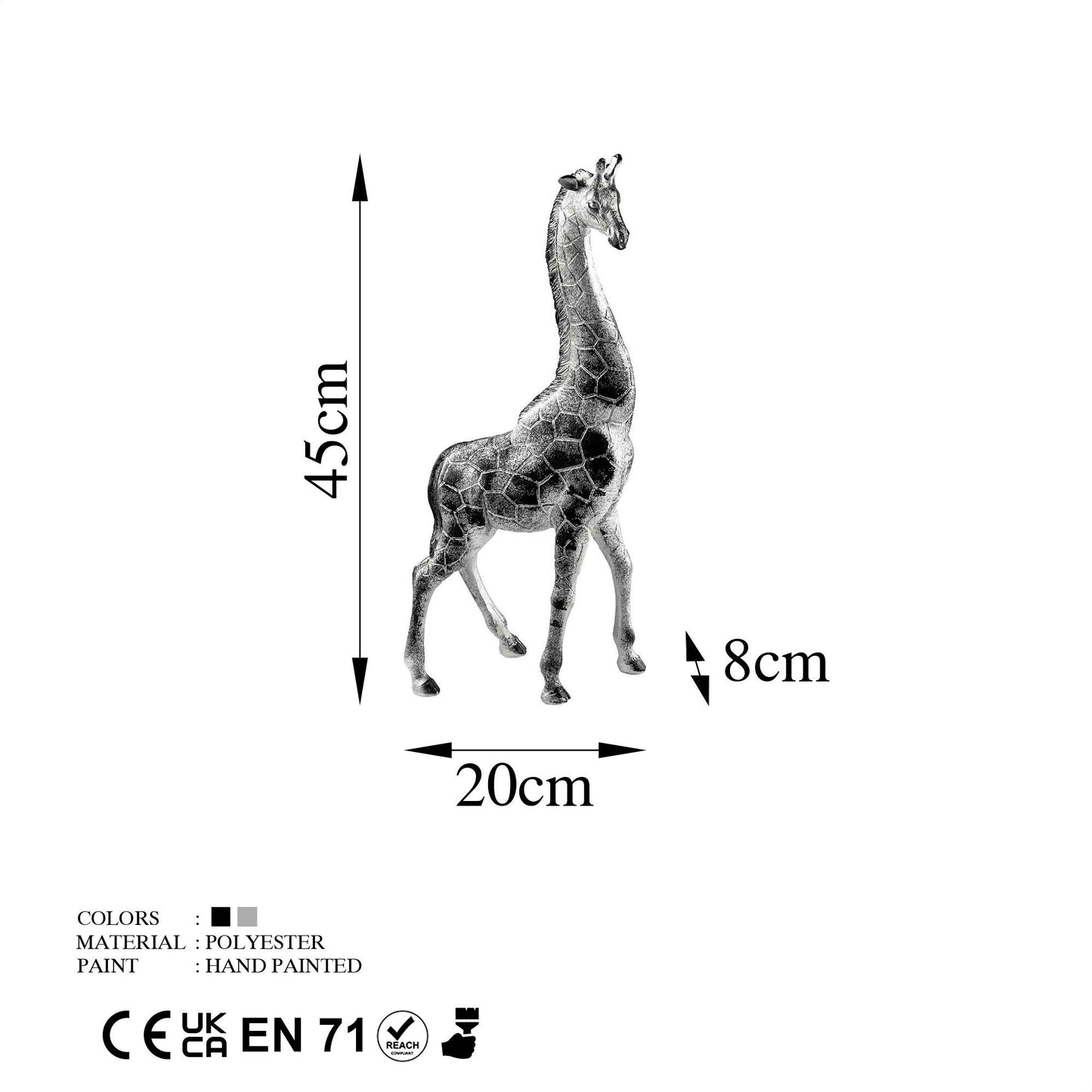 Giraffe 3 - Dekorativt objekt
