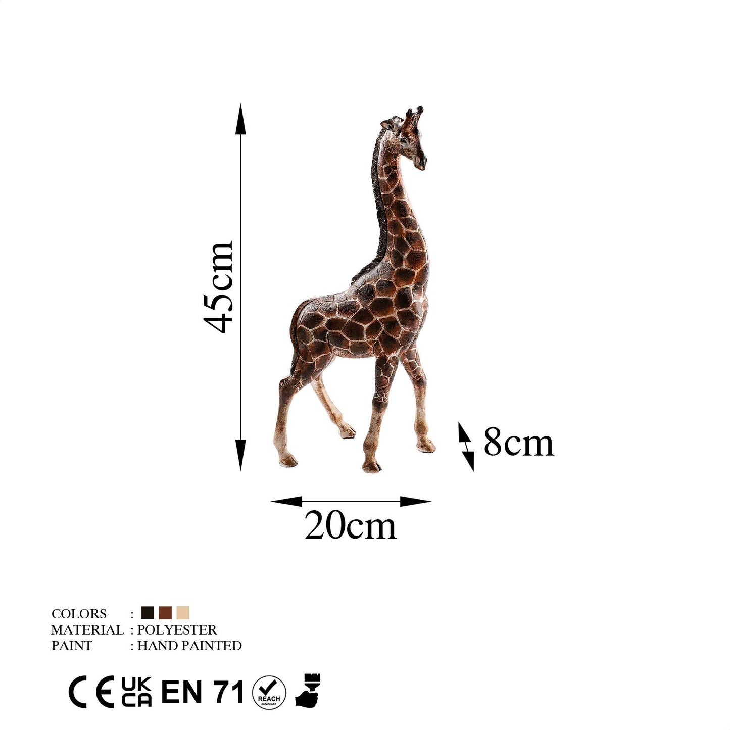 Giraffe 4 - Dekorativt objekt