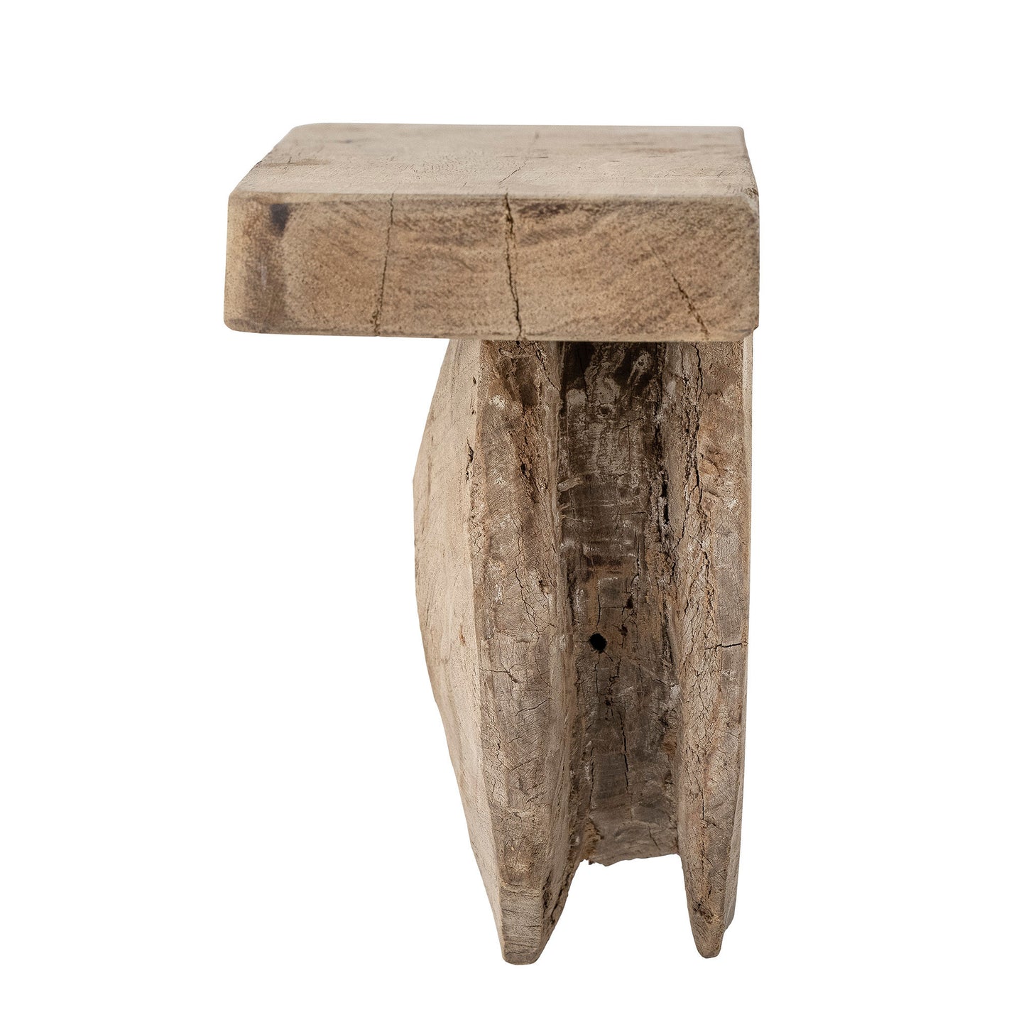 Kreative Sammlung | Saphina Regal, Natur, recyceltes Holz