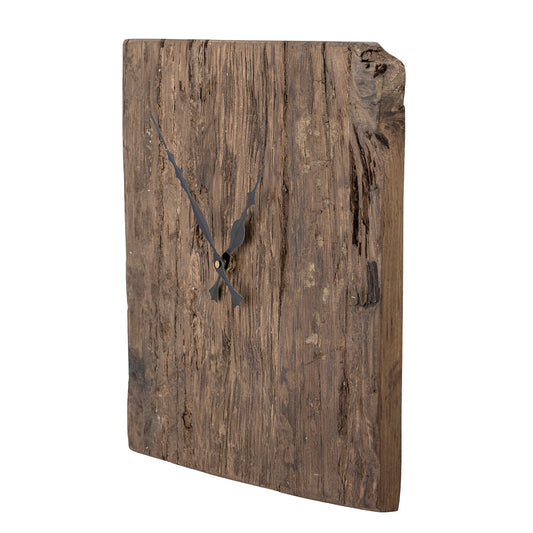 Kreative Sammlung | Sarai Uhr, braun, recyceltes Holz