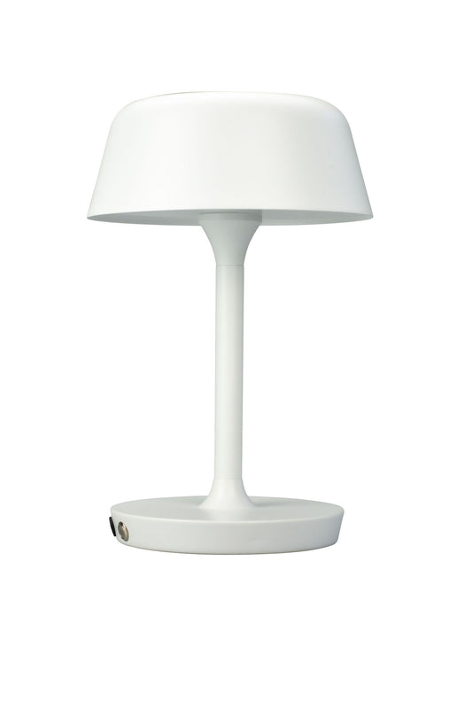 Larsen Dyberg | Wiederaufladbare weiße LED-Tischlampe Valencia